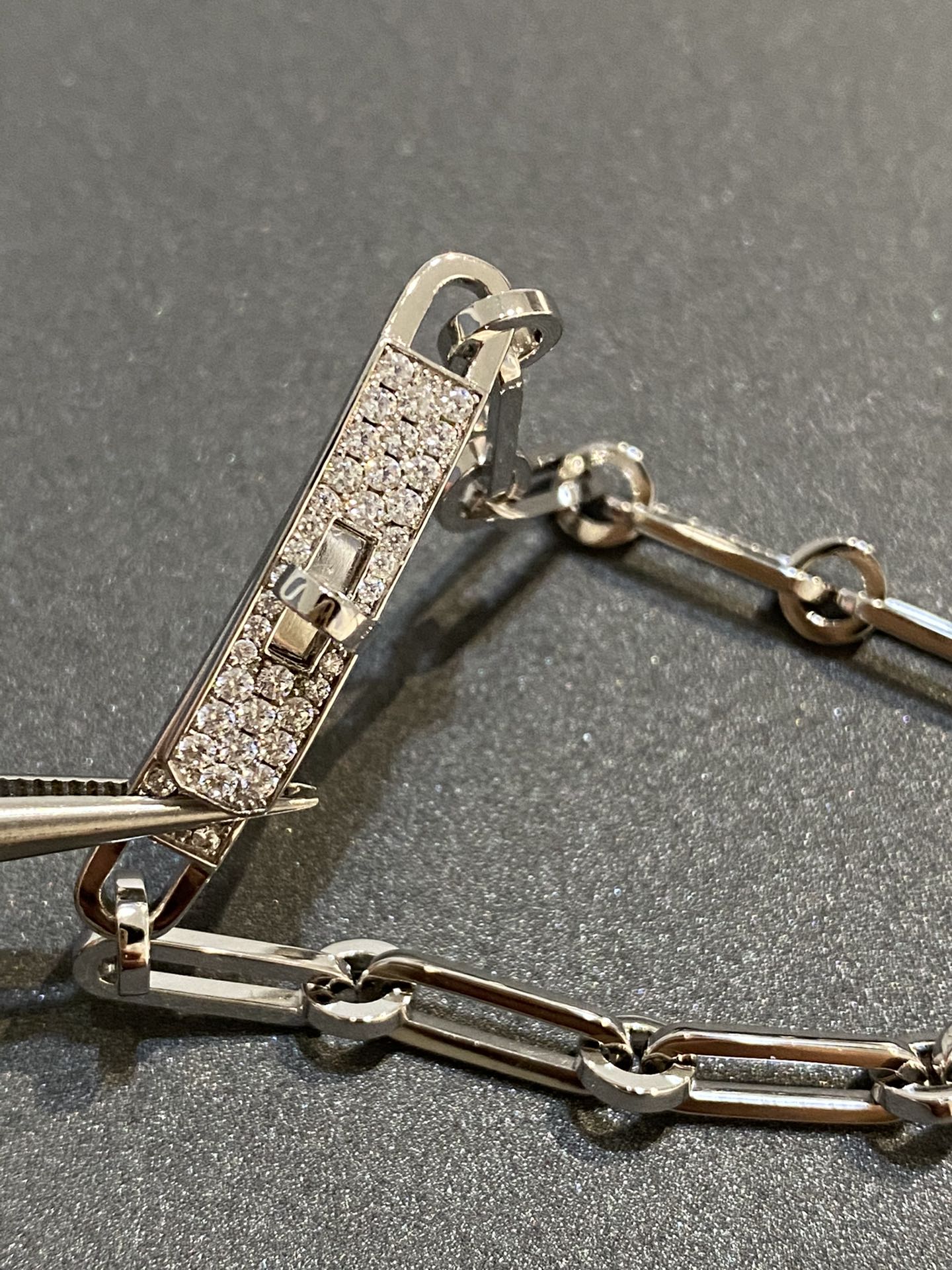 [Marin]CHAÎNE BRACELET PETIT MODÈLE DIAMANT