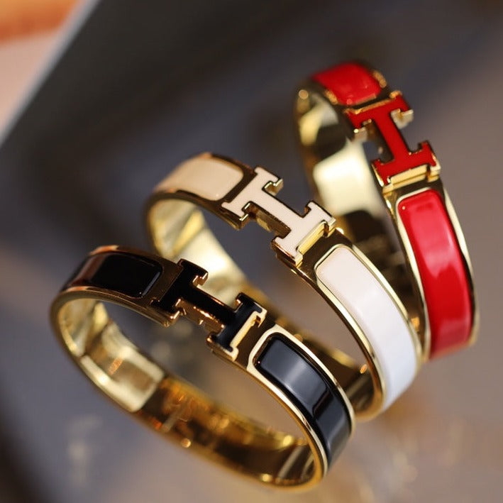 [Marin]H BRACELET 12MM GOLD