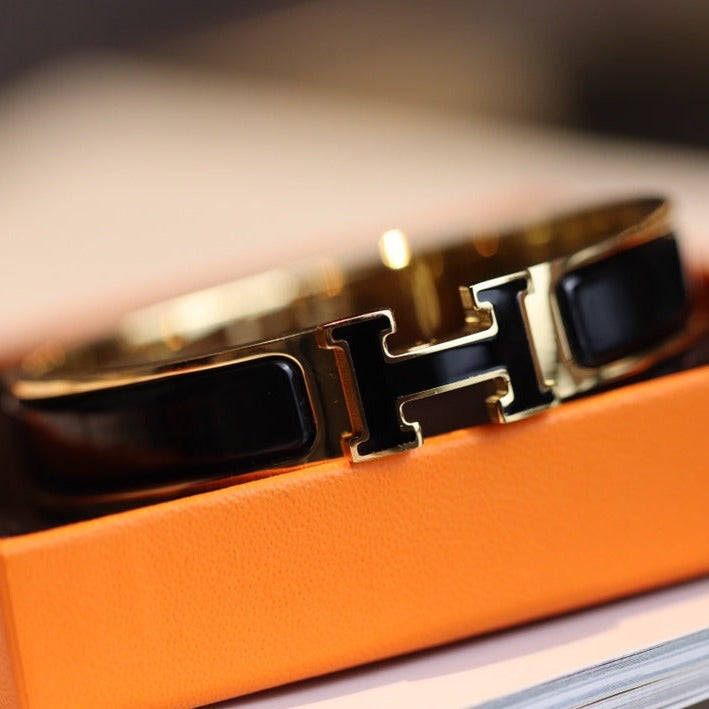 [Marin]H BRACELET 12MM GOLD
