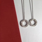 [Marin]LOVE NECKLACE ADJUSTABLE SILVER