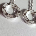 [Marin]LOVE NECKLACE ADJUSTABLE SILVER