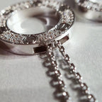 [Marin]LOVE NECKLACE ADJUSTABLE SILVER