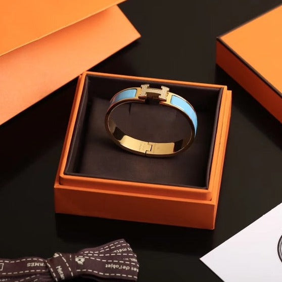 [Marin]H CLOUD BLUE BRACELET GOLD DIAMOND