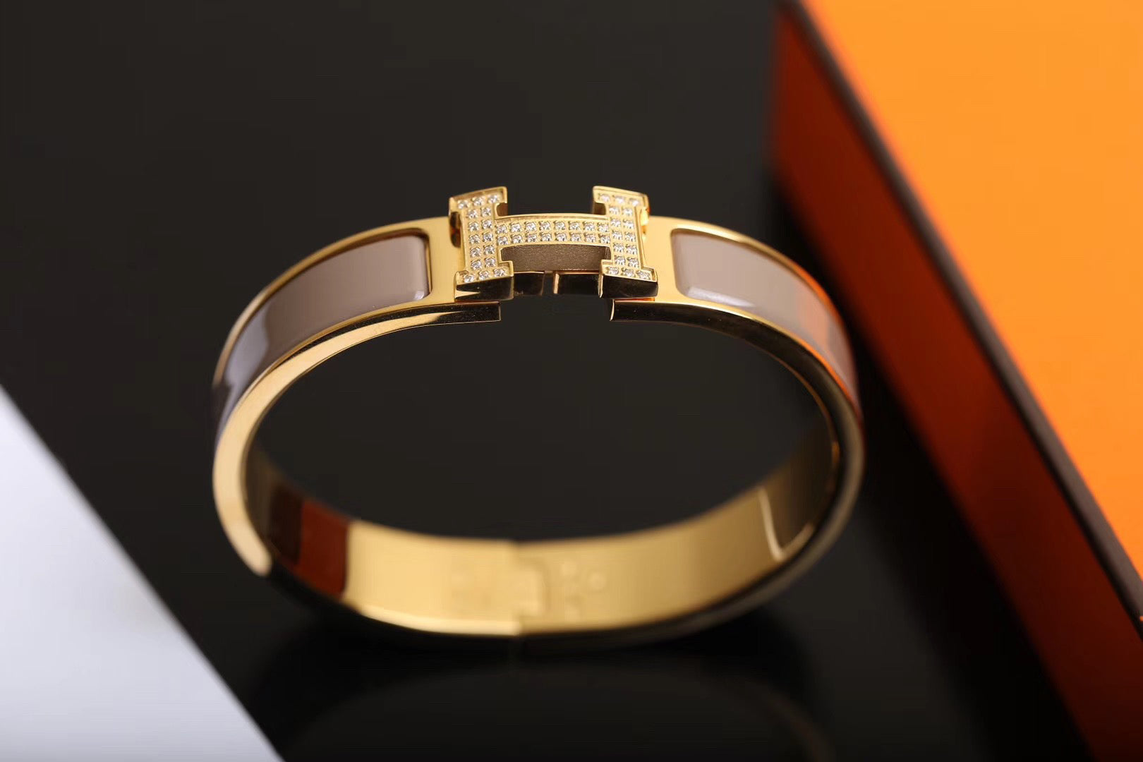 [Marin]H BRACELET GOLD DIAMOND