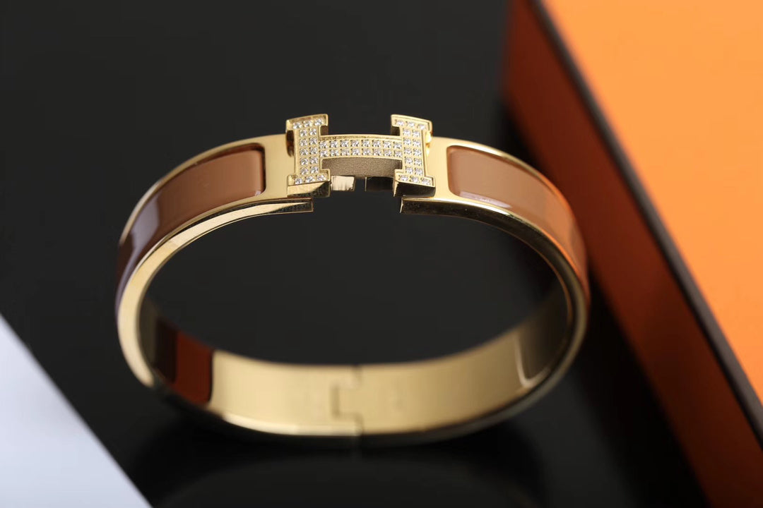 [Marin]H BRACELET GOLD DIAMOND