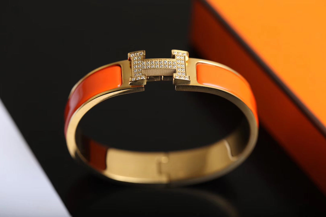 [Marin]H BRACELET GOLD DIAMOND