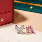 [Marin]TWIN BUTTERFLY DIAMOND RING