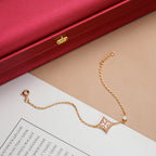 [Marin]STAR 1 DIAMOND PINK GOLD BRACELET