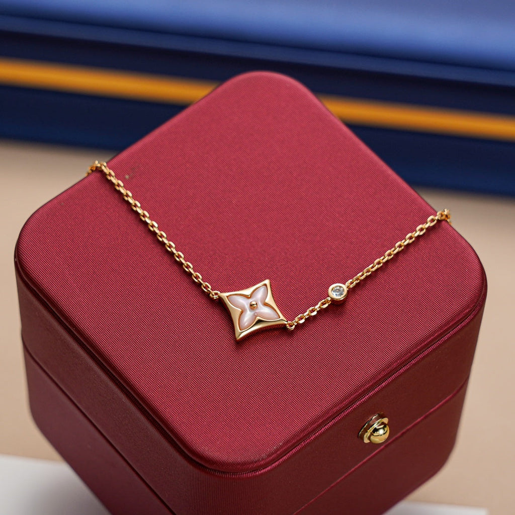 [Marin]STAR 1 DIAMOND PINK GOLD BRACELET