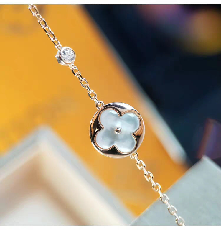 [Marin]SUN MOP GOLD 1 DIAMOND NECKLACE