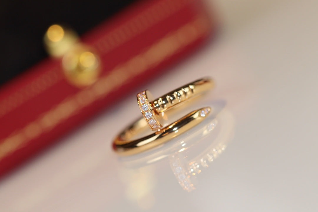 [Marin]JUSTE RING 2.65MM GOLD DIAMOND