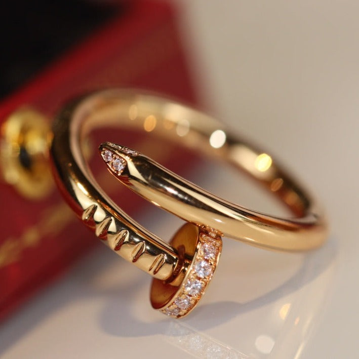 [Marin]JUSTE RING 2.65MM GOLD DIAMOND