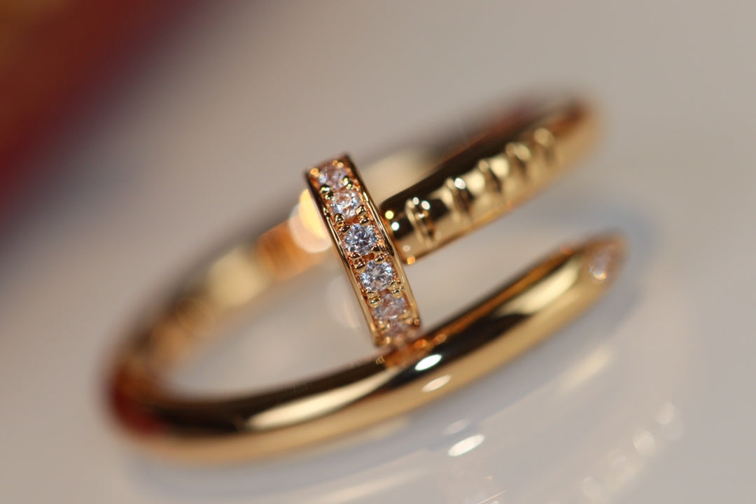 [Marin]JUSTE RING 2.65MM GOLD DIAMOND