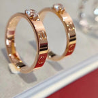 [Marin]LOVE RING 3.6MM 1 BIG DIAMOND