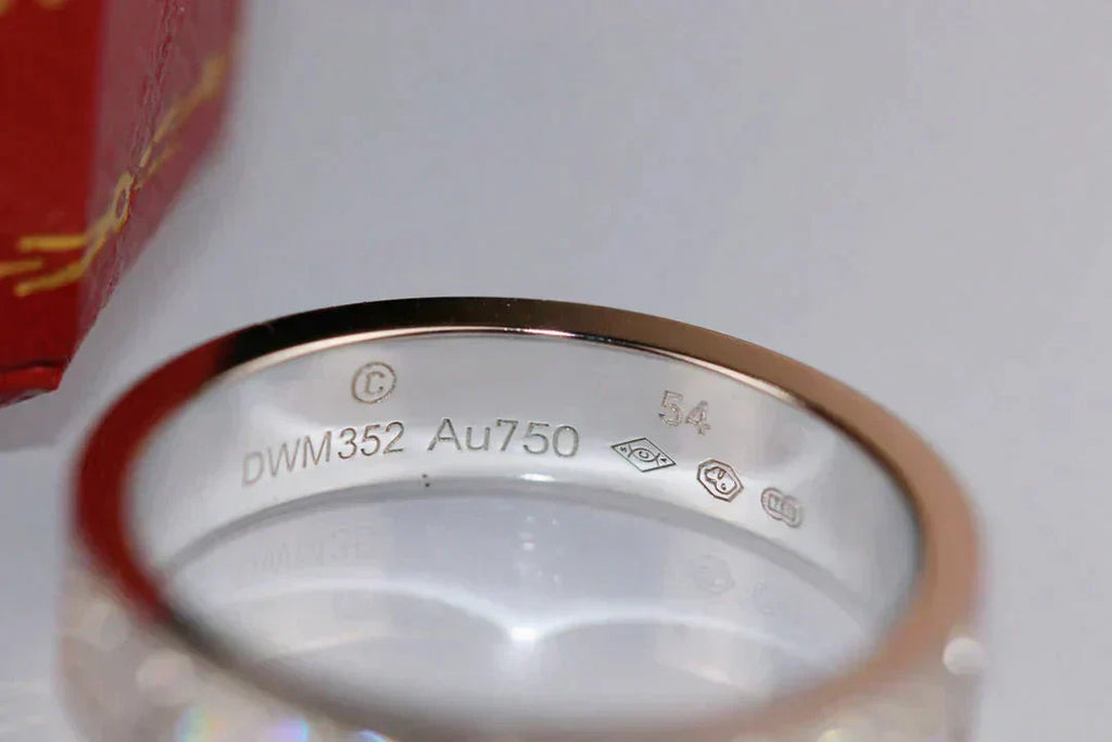 [Marin]LOVE RING 3.6MM DIAMOND PAVED
