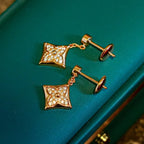 [Marin]STAR DIAMONDS EARRINGS GOLD