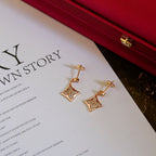 [Marin]STAR DIAMONDS EARRINGS GOLD