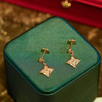 [Marin]STAR DIAMONDS EARRINGS GOLD