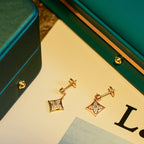 [Marin]STAR DIAMONDS EARRINGS GOLD