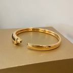 [Marin]BRACELET OUVERT PANTHÈRE OR