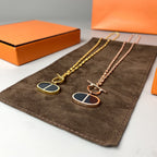 [Marin]CHAINE VERSO BLACK CERAMIC NECKLACE