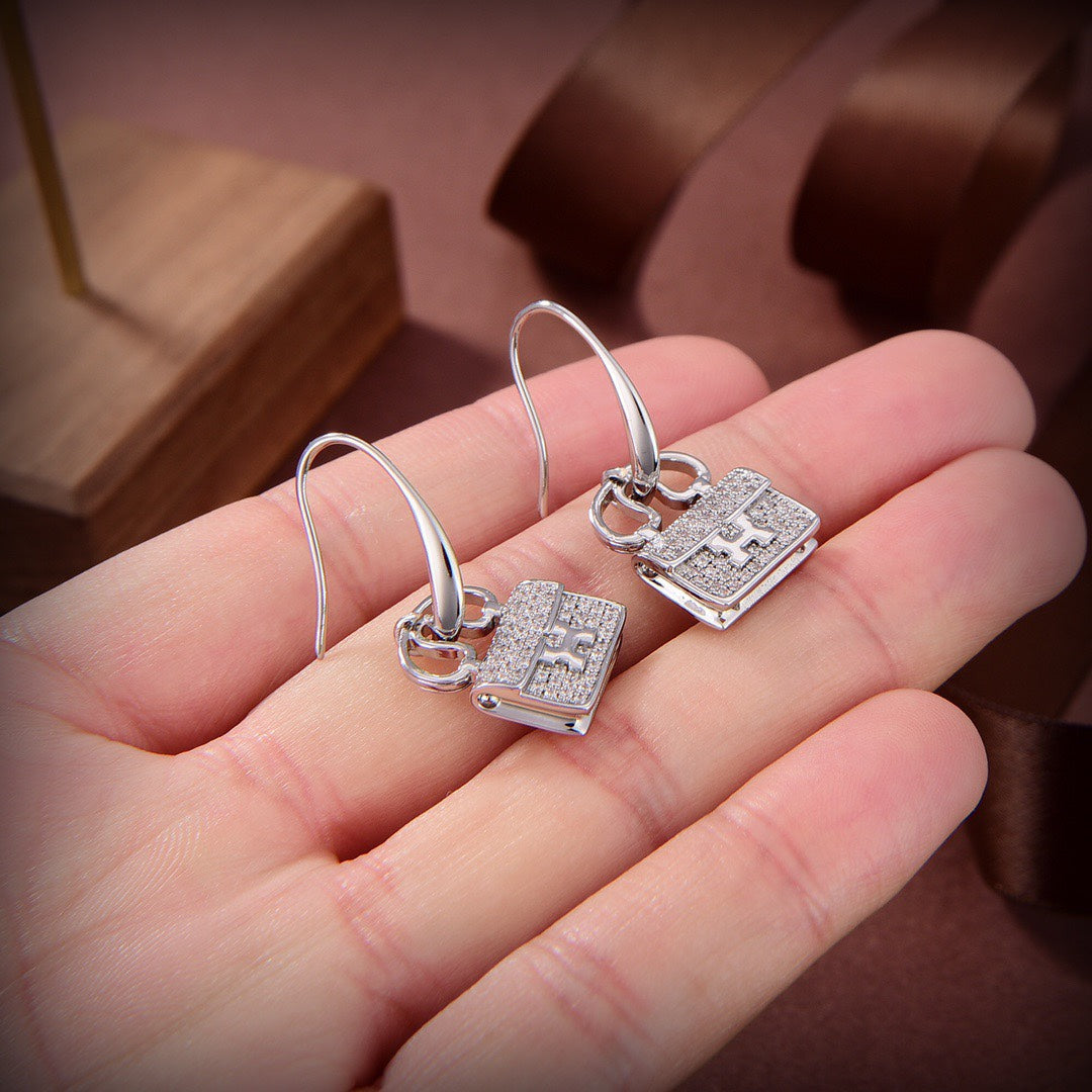 [Marin]KELLY DIAMOND EARRINGS