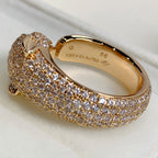 [Marin]PANTHERE PINK GOLD DIAMOND RING