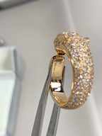 [Marin]PANTHERE PINK GOLD DIAMOND RING