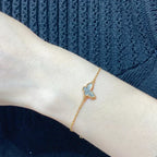 [Marin]BUTTERFLY DARK MOP BUTTERFLY BRACELET