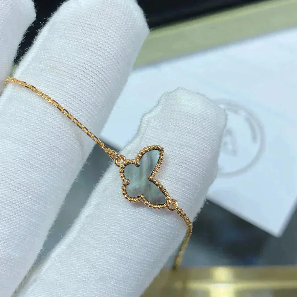 [Marin]BUTTERFLY DARK MOP BUTTERFLY BRACELET