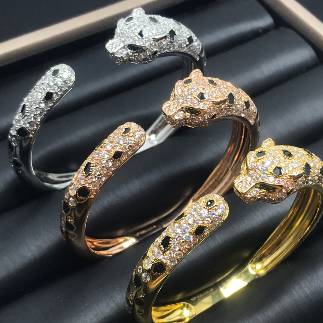 [Marin]PANTHERE BIG BRACELET DIAMONDS