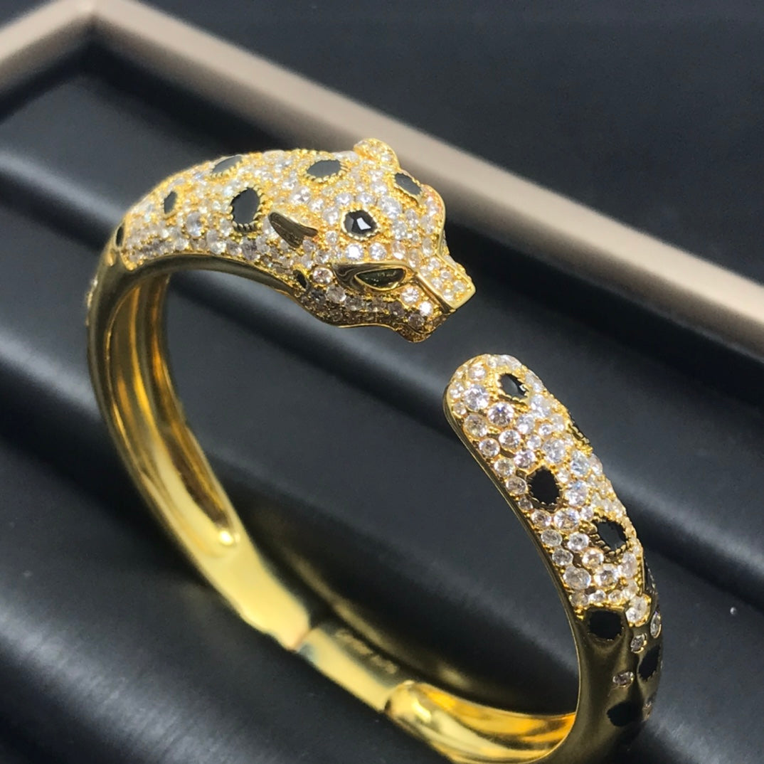 [Marin]PANTHERE BIG BRACELET DIAMONDS