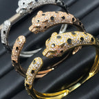 [Marin]PANTHÈRE GRAND BRACELET DIAMANTS