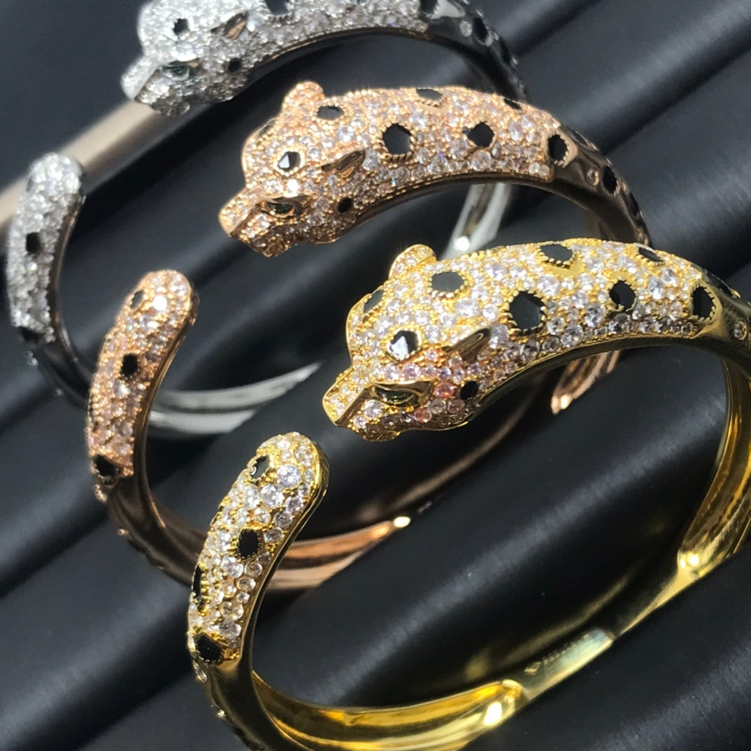 [Marin]PANTHERE BIG BRACELET DIAMONDS