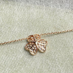 [Marin]FLOWER DIAMOND NECKLACE