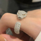 [Marin]PANTHERE 5.5MM ALL DIAMOND RING