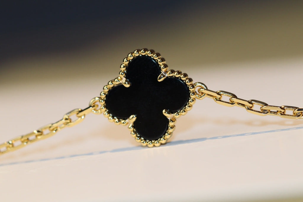[Marin]CLOVER 20 MOTIFS ONYX ROSE GOLD