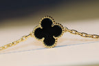 [Marin]CLOVER 20 MOTIFS ONYX ROSE GOLD