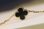 [Marin]CLOVER 20 MOTIFS ONYX ROSE GOLD