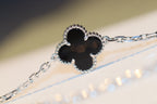 [Marin]CLOVER 20 MOTIFS ONYX DIAMOND SILVER