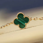 [Marin]CLOVER 20 MOTIFS MALACHITE GOLD