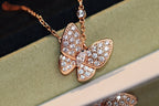 [Marin]BUTTERFLY DIAMOND NECKLACE