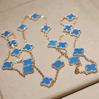 [Marin]CLOVER 20 MOTIFS TURQUOISE GOLD