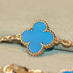 [Marin]CLOVER 20 MOTIFS TURQUOISE GOLD
