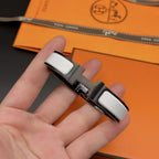 [Marin]BRACELET H CÉRAMIQUE NOIR BLANC 12 MM