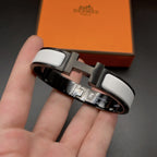 [Marin]BRACELET H CÉRAMIQUE NOIR BLANC 12 MM