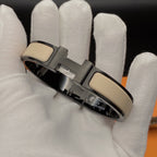 [Marin]H BRACELET 12 MM CÉRAMIQUE NOIR BEIGE