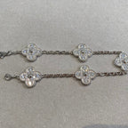 [⭐Shinejoy] CLOVER 5 MOTIF FULL DIAMOND BRACELET COLLECTION
