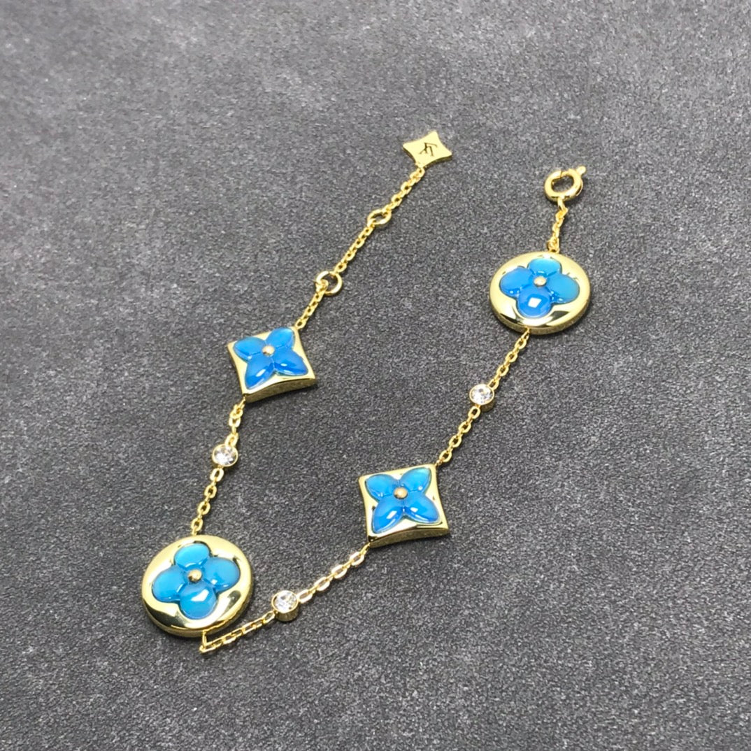 [Marin]STAR AND SUN TURQUOISE 4 MOTIFS 3 DIAMONDS