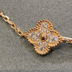 [⭐Shinejoy] CLOVER 5 MOTIF FULL DIAMOND BRACELET COLLECTION